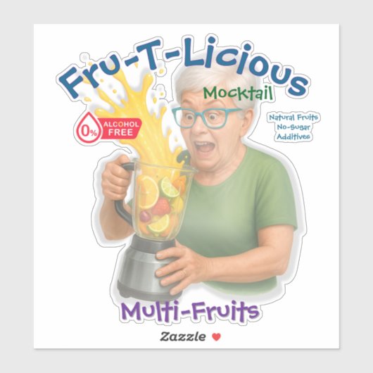 Fru-T-Licious Sticker (Vel)