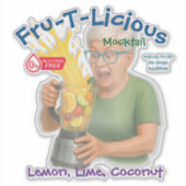 Fru-T-Licious Sticker (Voorkant)