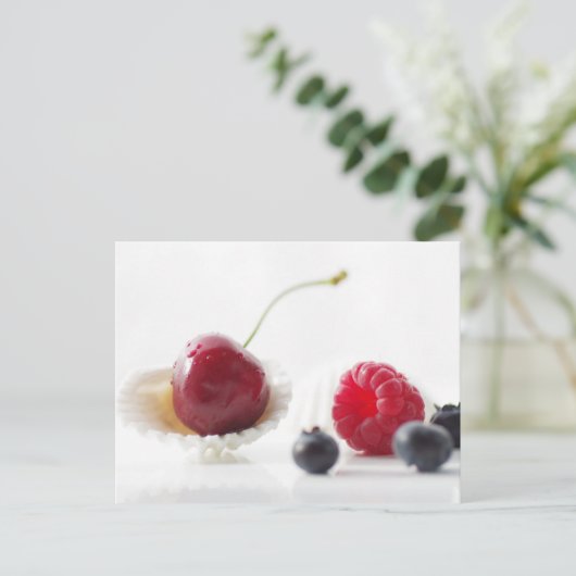 Früchte des Sommers Stillleben Briefkaart (Staand voorkant)