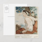 Fructidor twaalfde maand Republikeinse kalender Briefkaart (Voorkant / Achterkant)