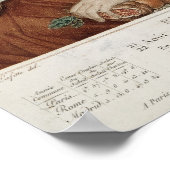 Fructidor twaalfde maand Republikeinse kalender Poster (Hoek)