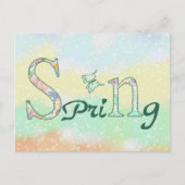 Frühling Briefkaart (Voorkant)