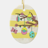 Frühling Keramik Ornament (Achterkant)