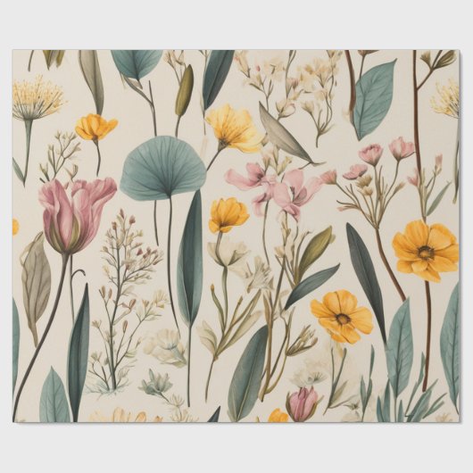 Frühlings Gefühle Cadeaupapier (Vlak)