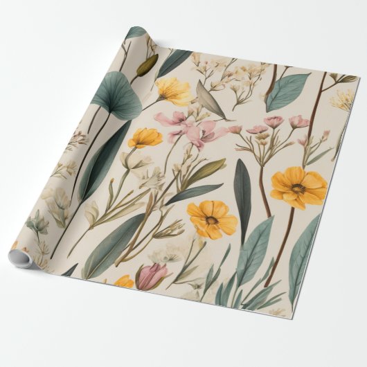 Frühlings Gefühle Cadeaupapier (Uitgerold)