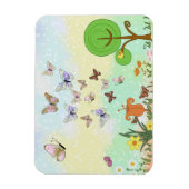 Frühlingsbild Magnet Magneet (Verticaal)