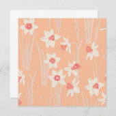 Frühlingsblumen, Narzisse. (Voorkant / Achterkant)