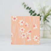 Frühlingsblumen, Narzisse. (Staand voorkant)