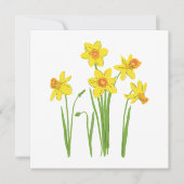 Frühlingsblumen, Narzisse. (Voorkant)