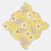 Frühlingsblumen Osterglocke Bedankdoosjes (Ongevouwen)