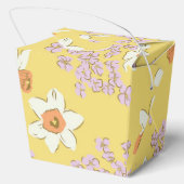 Frühlingsblumen Osterglocke Bedankdoosjes (Achterkant)