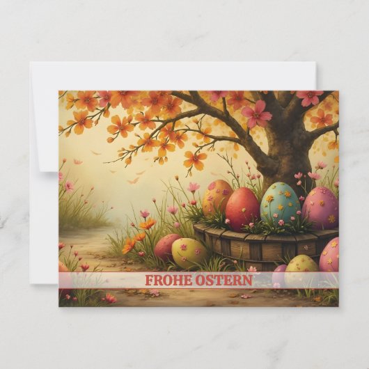 Frühlingsblütenzauber mit Ostereierpracht (Voorkant)