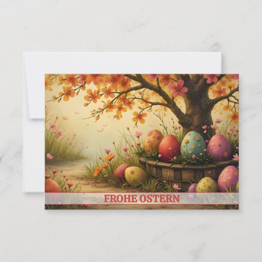 Frühlingsblütenzauber mit Ostereierpracht (Voorkant)