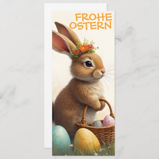 Frühlingsgrüß vom Osterhasen (Voorkant / Achterkant)