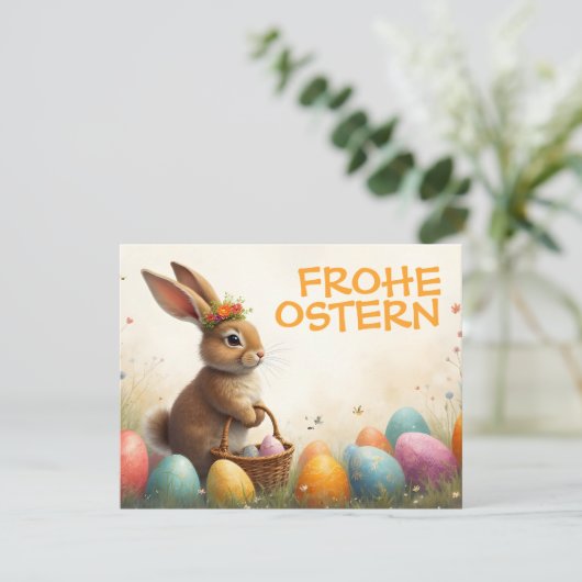 Frühlingsgrüß vom Osterhasen (Staand voorkant)