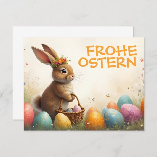 Frühlingsgrüß vom Osterhasen (Voorkant / Achterkant)