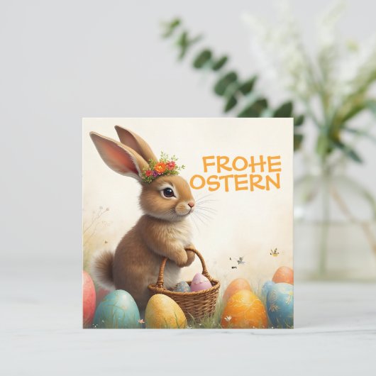 Frühlingsgrüß vom Osterhasen (Staand voorkant)