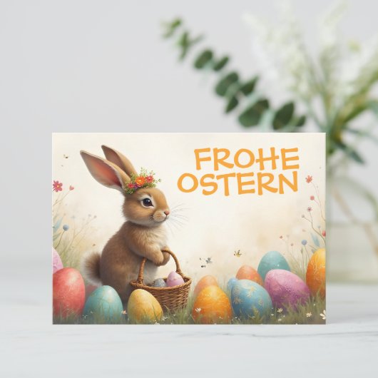 Frühlingsgrüß vom Osterhasen (Staand voorkant)