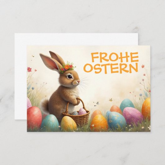 Frühlingsgrüß vom Osterhasen (Voorkant / Achterkant)