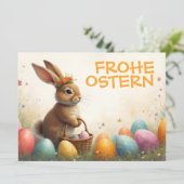 Frühlingsgrüß vom Osterhasen (Staand voorkant)