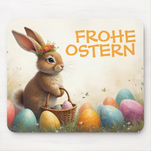Frühlingsgrüß vom Osterhasen Muismat (Voorkant)