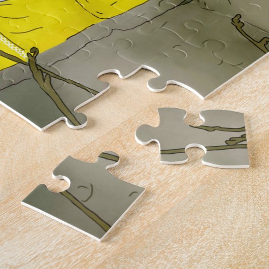Frühlingspuzzel Legpuzzel (Zijkant)