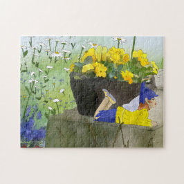 Frühlingspuzzel Legpuzzel