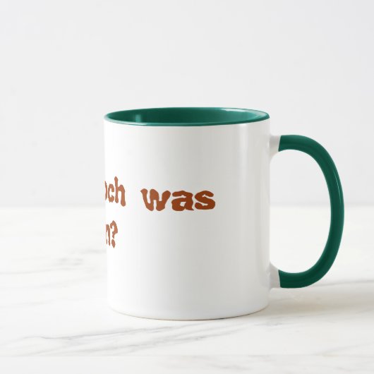 Frühstück Tasse Mok (Rechts)