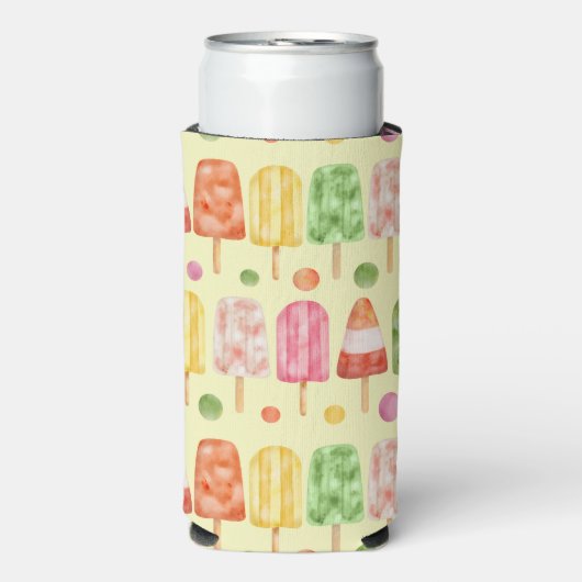 Fruir Popcicles Seltzer Blikjeskoeler (Seltzer Voorkant)