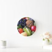 fruit-82524 vruchten zoete fruit exotische ananas ronde klok (Huis)