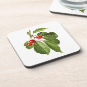 Fruit: A015 Cherry - Bier Onderzetter (Linkerzijde)