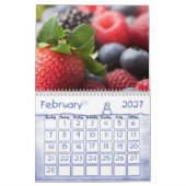 Fruit and Food Calender 23 Kalender (Feb 2027)