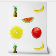 Fruit Appel Citroen Watermeloen Ananas Banaan