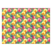 Fruit appel peer zomerse waterverf patroon tafelkleed (Voorkant (Horizontaal))