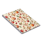 Fruit Appels & Bladeren Notitieboek (Rechterzijde)