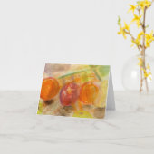 Fruit Arrangement No. 1 pastel briefkaart (Gele Bloem)