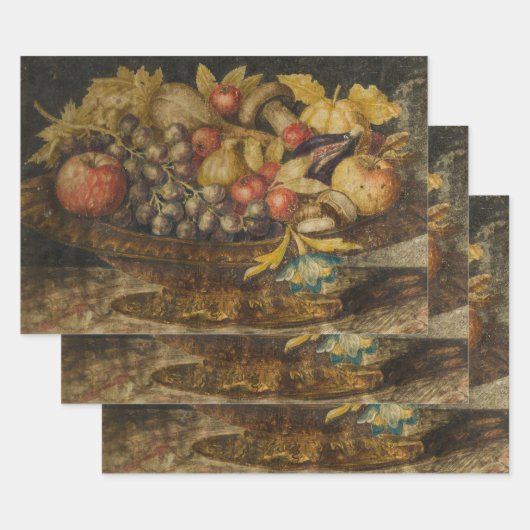Fruit Art Stilleven Decoupage Inpakpapier Vel (Set)