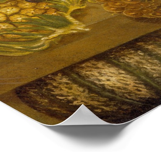 Fruit & Baltimore Oriole - Wagguno Fine Art Poster (Hoek)