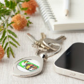 Fruit bat art sleutelhanger (Zijkant)