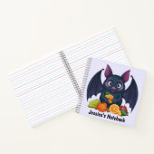 Fruit Bat gepersonaliseerd Notitieboek (Binnen)