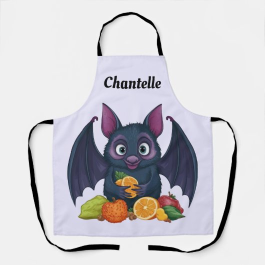 Fruit Bat gepersonaliseerd Schort (Voorkant)