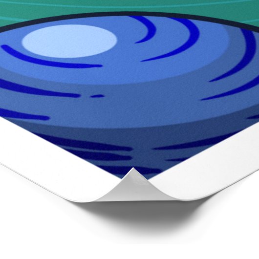 Fruit Blueberry Poster (Hoek)