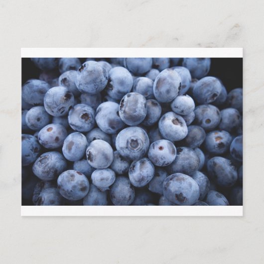 Fruit Bosbessen snack fruit bessen Briefkaart (Voorkant)