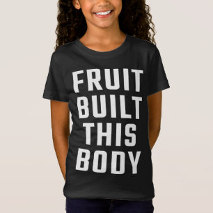 Fruit bouwde dit lichaam t-shirt