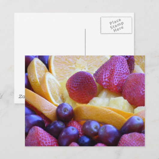 Fruit Bowl Briefkaart (Voorkant / Achterkant)