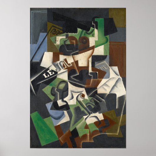Fruit Bowl, Pipe en Journal, 1917 Poster (Voorkant)