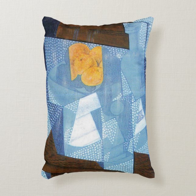 Fruit Bowl van Juan Gris, nog steeds  Cubisme Decoratief Kussen (Voorkant(Verticaal))