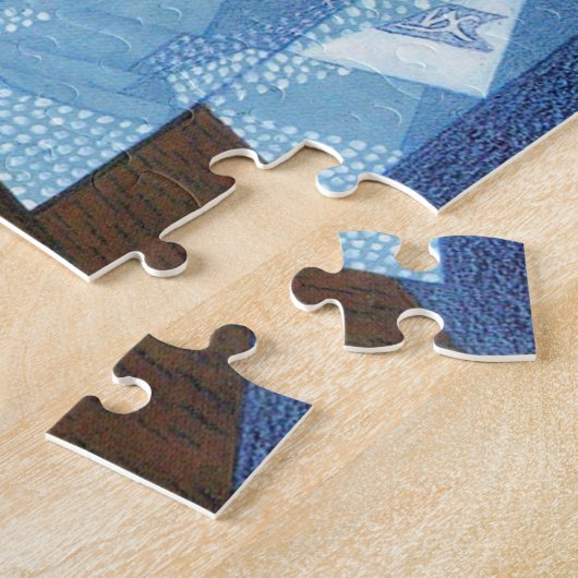 Fruit Bowl van Juan Gris, nog steeds  Cubisme Legpuzzel (Zijkant)