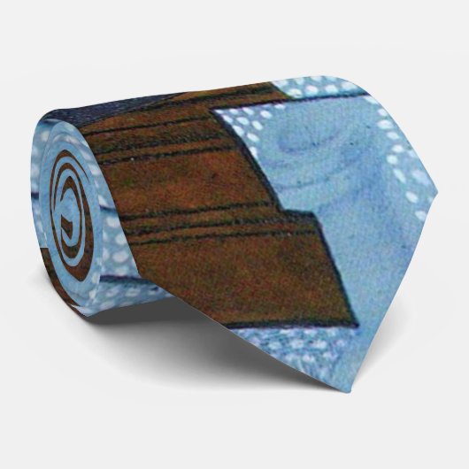 Fruit Bowl van Juan Gris, nog steeds  Cubisme Stropdas (Opgerold)