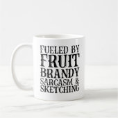 Fruit Brandy Sarcasm en ketching Koffiemok (Links)